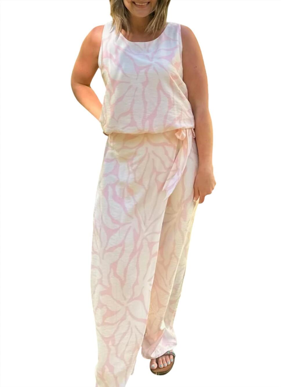 NEW WASABI + MINT women's rosewater bubble blouse in pink